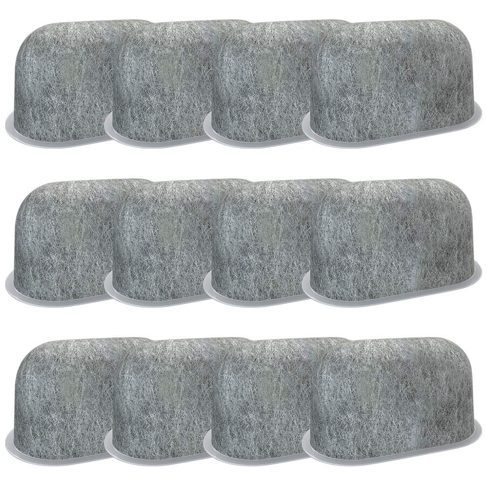 Refresh Charcoal Water Filter Replacement for Keurig Coffee Makers, 12-Pack