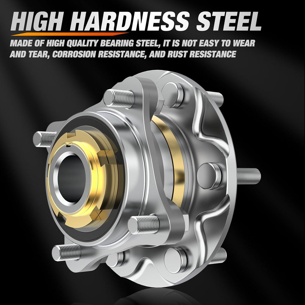 Nilight Front Wheel Bearing and Hub Assembly for Toyota Tacoma 2005-2019
