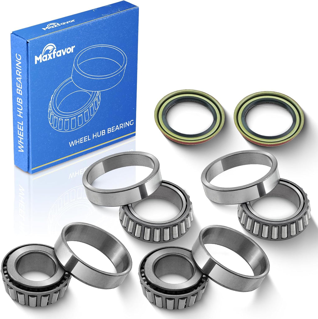 6PCS Front Wheel Bearings Seal Kit Replacement for 1997-2003 F150, 1997-1999 F250, F150 Heritage 2004, 1997-2002 Expedition, 1998-2002 Lincoln Navigator WTA12 WTA18 WS4148