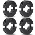 TonGass 5/8" Bore Double Split Clamp-On Shaft Collars Screw Set