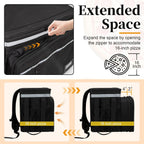 Food Delivery Backpack, Expandable Delivery Backpack Pizza Bag, XL