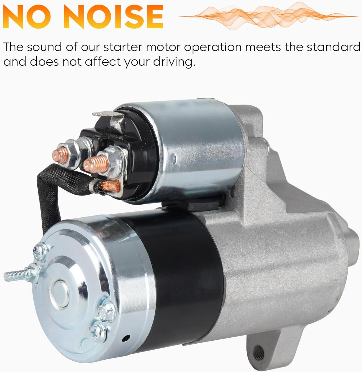 Starter Compatible with Jeep Liberty 3.7L 3.7 V6 2003-2005 M0T92081, M0T92082, M0T92081ZC, M1T86884, 56041641AD, SMT0207, 410-48095, 17882, 113642