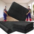 2 Pcs 80" X 144" Extra Large Moving Blankets Heavy Duty, Black