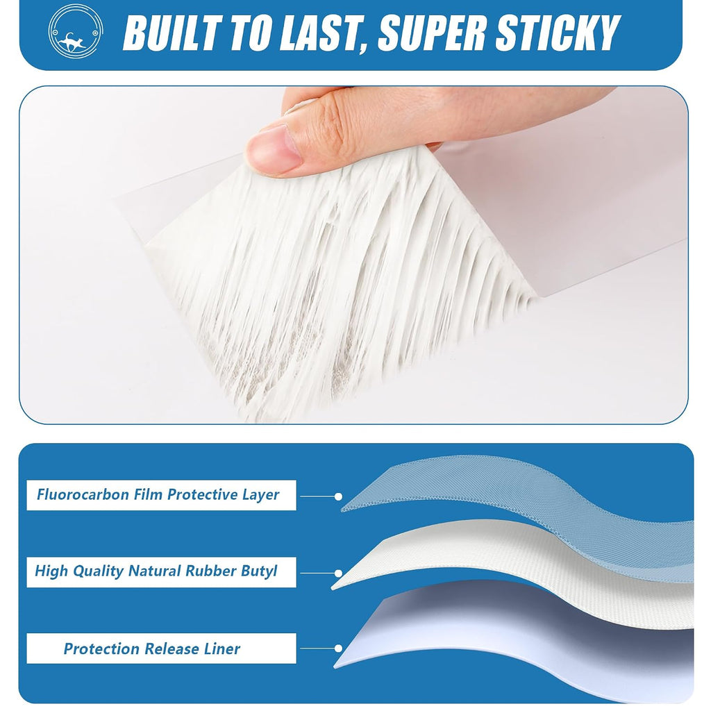 RV Roof Sealant Tape, 4 Inch X 50 Feet RV Roofing Tape, RV Roof Repair Tape