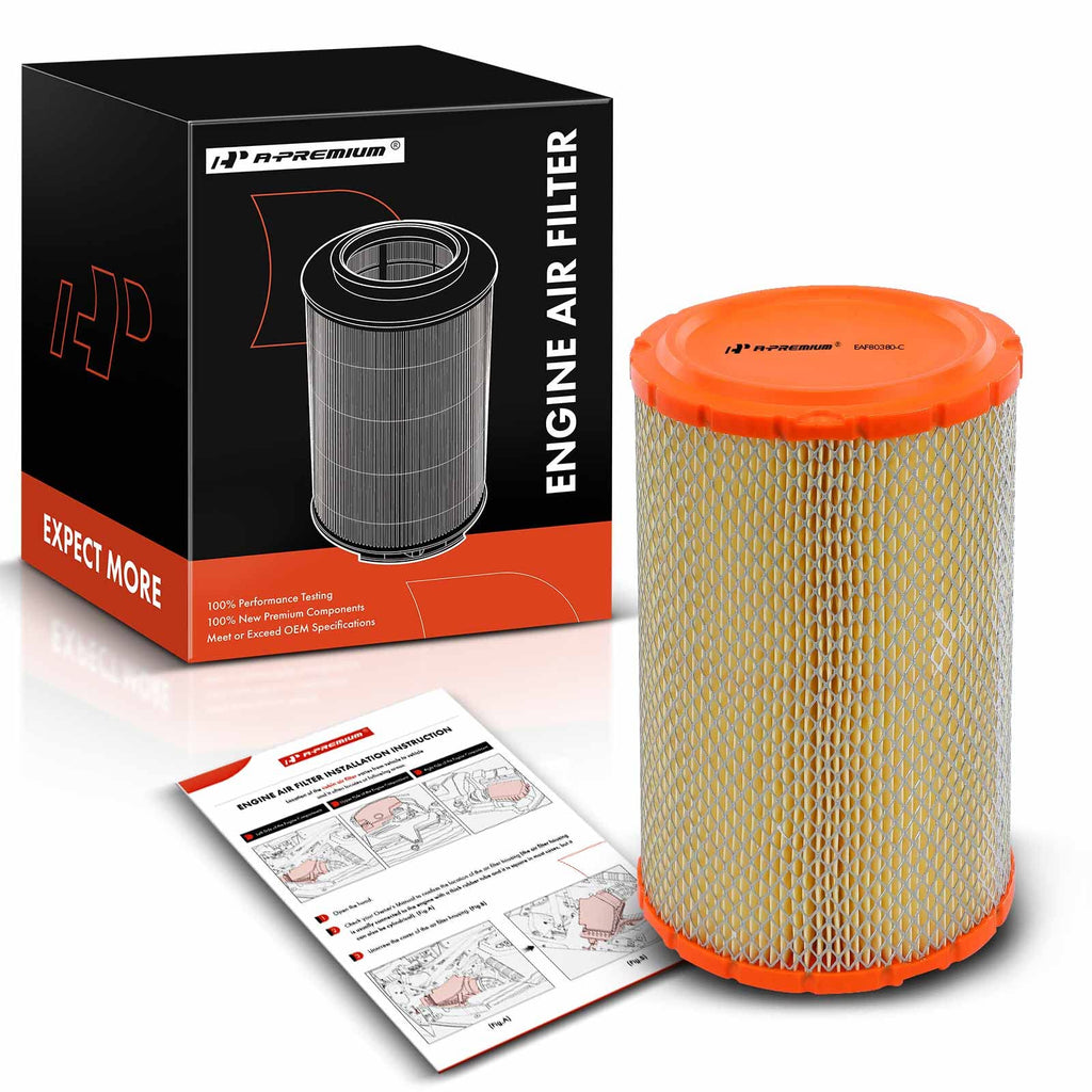 A-Premium Engine Air Filter Compatible with Chevrolet & GMC Models