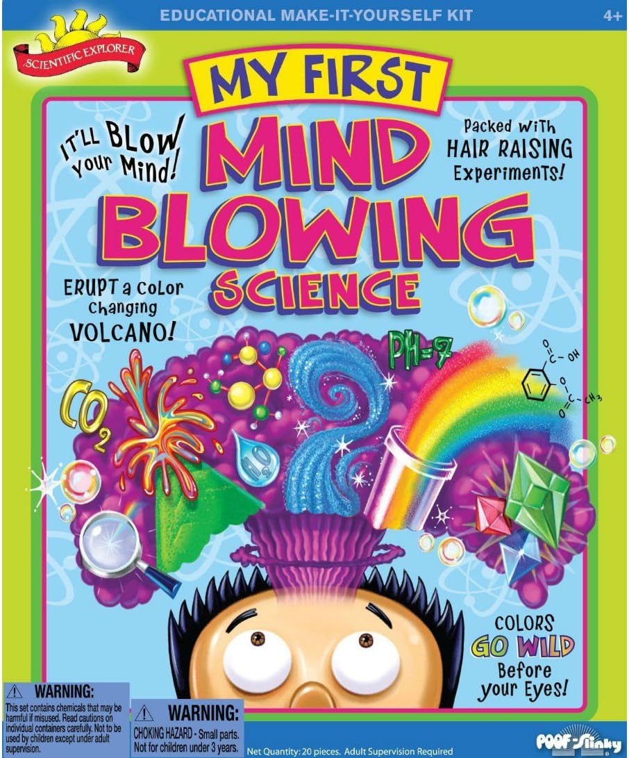 Scientific Explorer My First Mind Blowing Science Kids Science Experiment Kit, Multicolor, Small