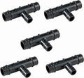 5Pcs EFIELD Poly Pex-A Expansion 1"x1"x3/4" Tee(PPSU1960024-5)