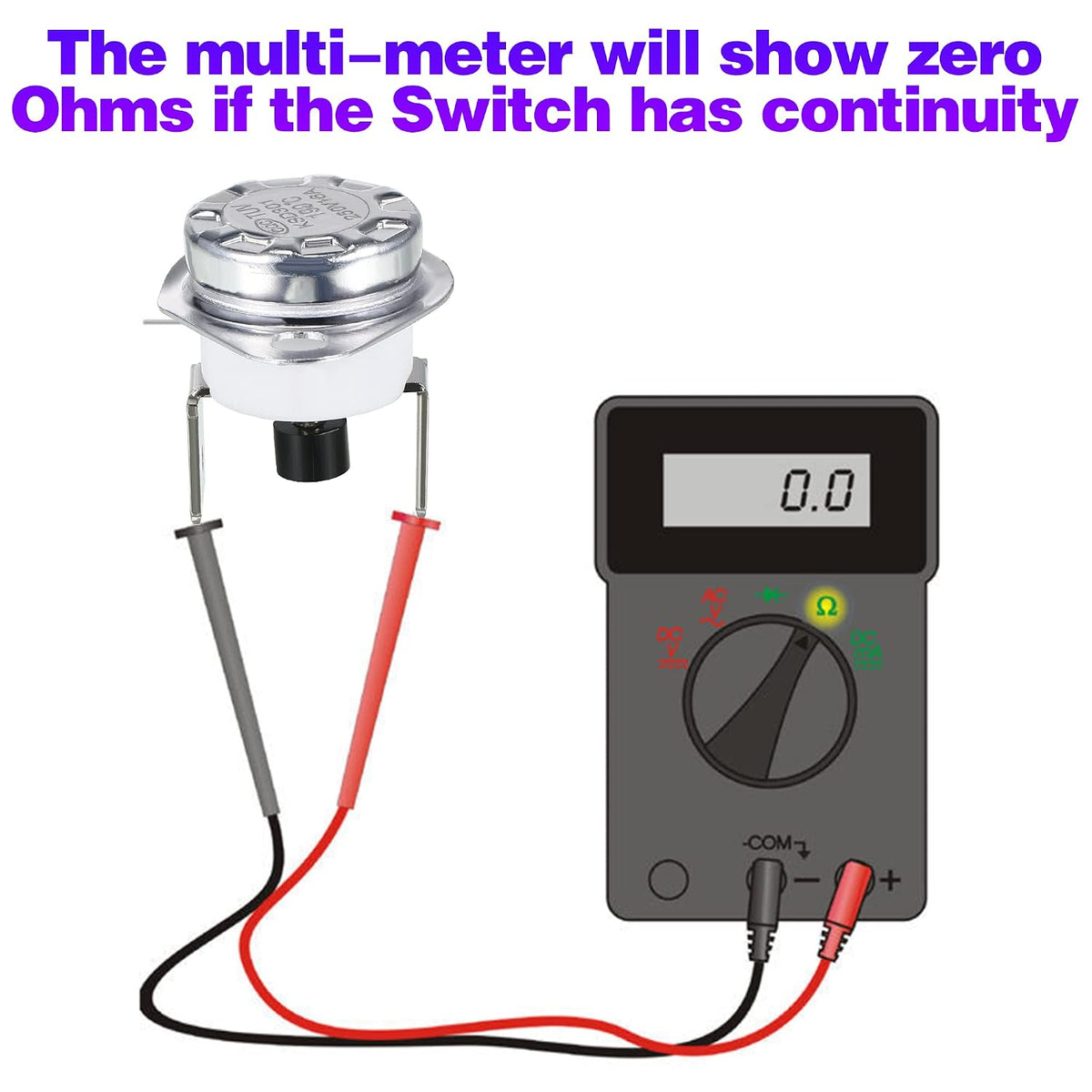 2 Piece 47-22861-01 Furnace Limit Switch Replacement Compatible with Rheem