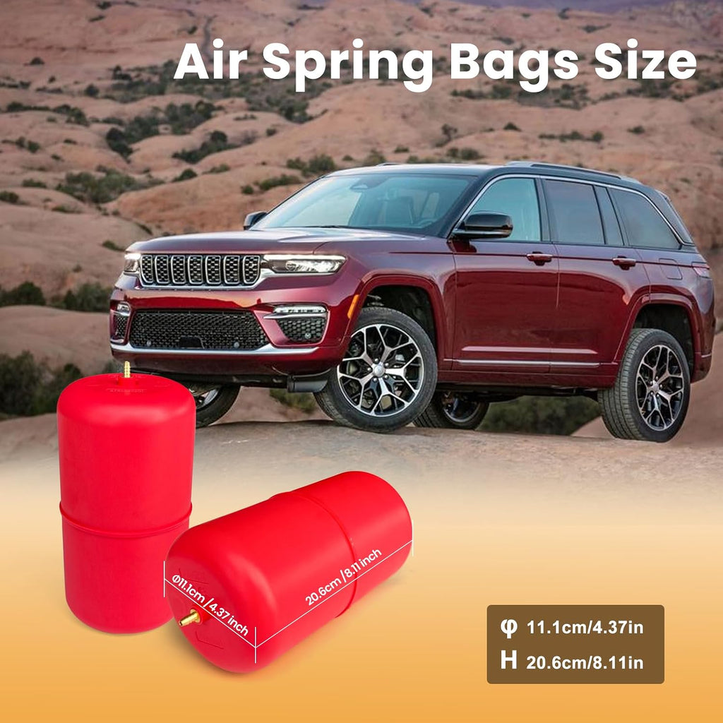 MILLISEC Air Spring Bags Suspension Kit for 2014-2026 Dodge Durango