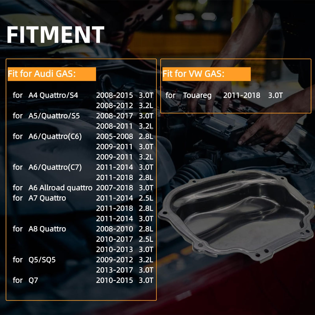 McrGinly Upper Engine Timing Cover for VW Touareg Audi