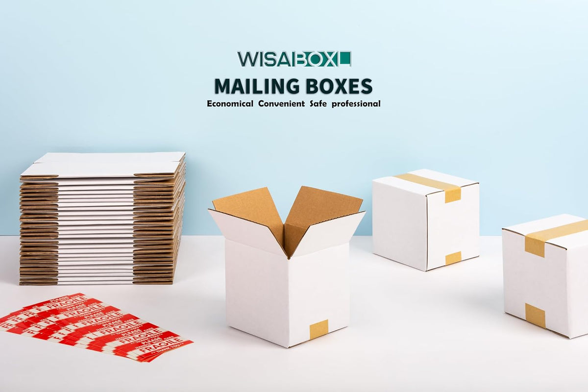 5x5x5 inch Shipping Box for Coffee Mug, Candle, Craft, 15 Pack
