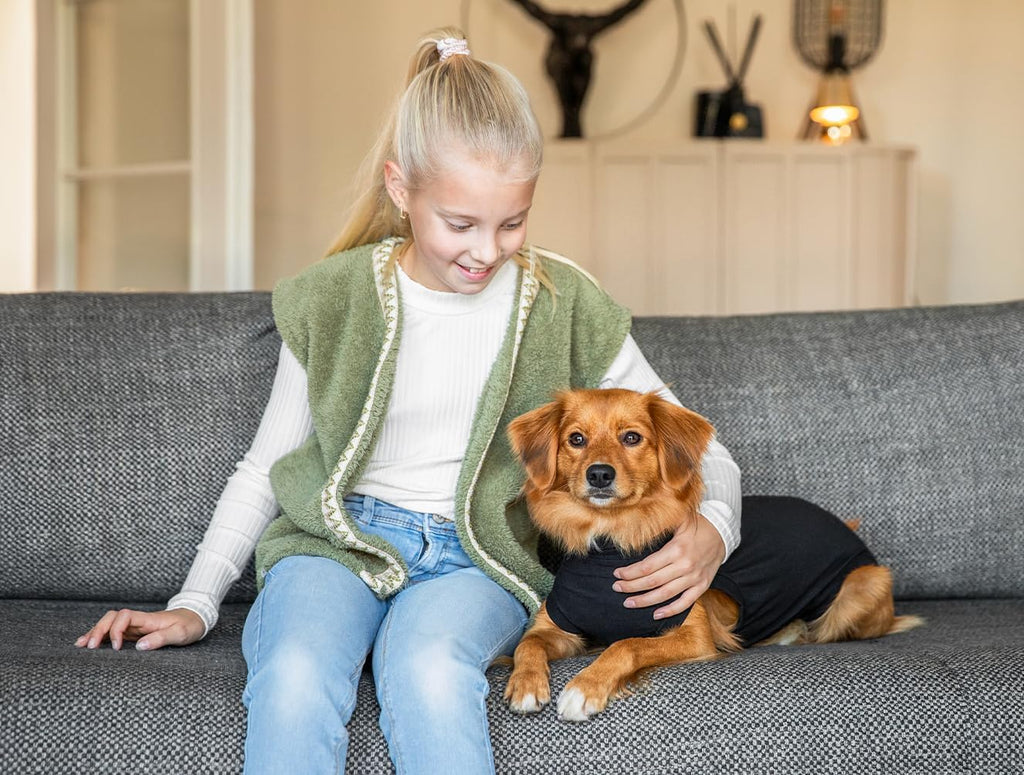 Recovery Suit for Dogs - Dog Surgery Recovery Suit with Clip-Up System - Breathable Fabric for Spay, Neuter, Skin