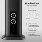 RDX Smart Waterless Diffuser Starter Kit for Room, Black