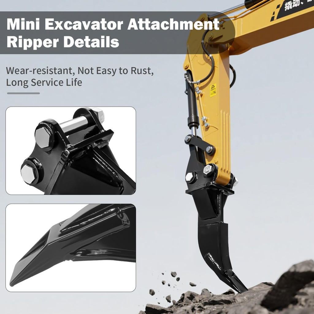 Mini Excavator Ripper Tooth Attachment for 0.8-2 Ton Excavators