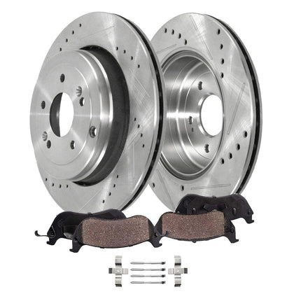 Rear Brake Kit for 2010-2016 Hyundai Genesis Coupe