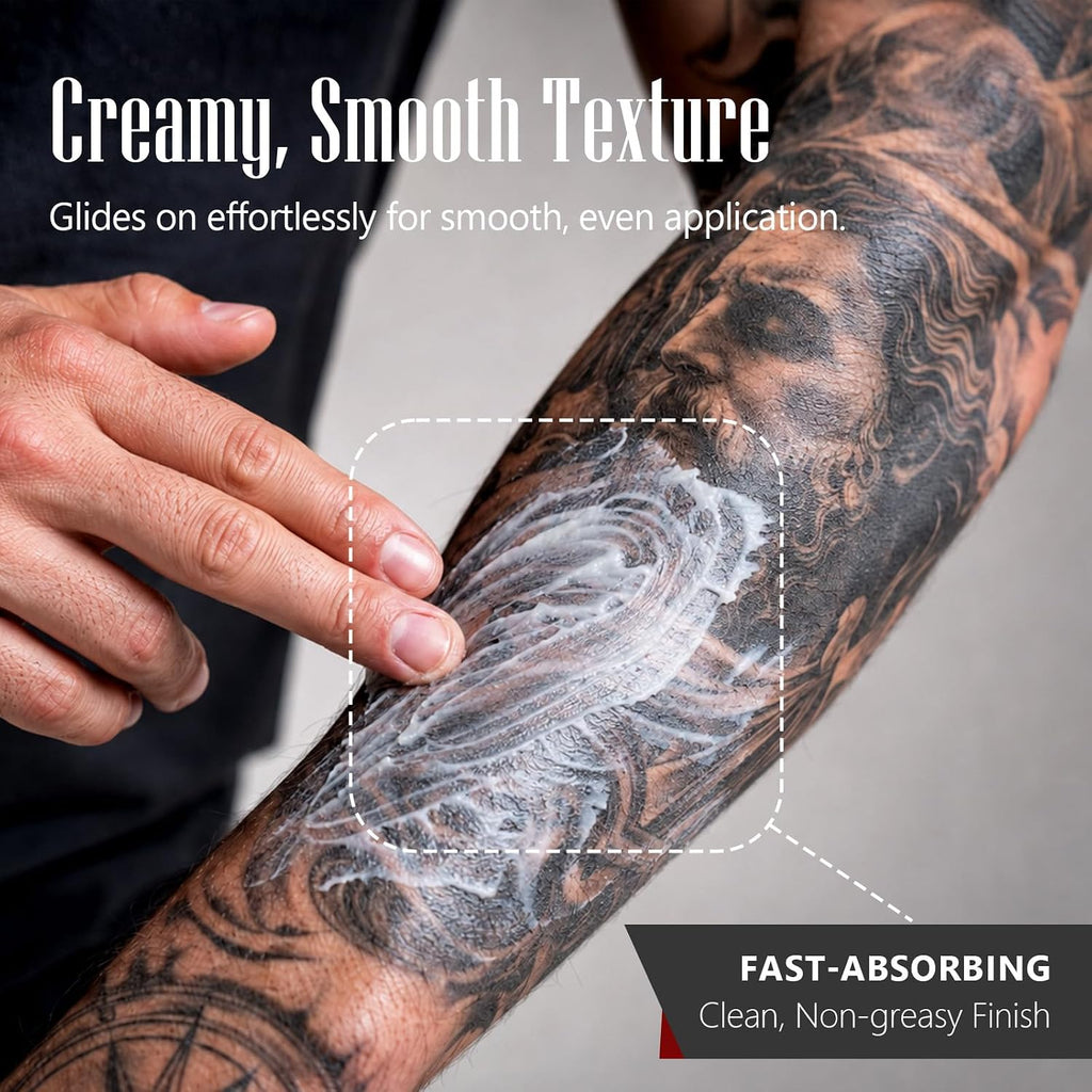 Tattoo Aftercare Balm 5oz – Moisturizing Cream with Plant-Based Vegan Formula