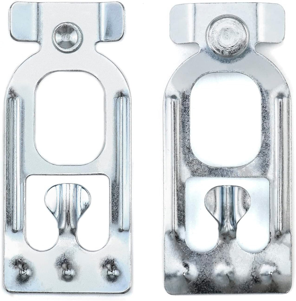 Teardrop Pallet Rack Safety Clip, 100 Pcs Universal Pallet Racking Beam Safety Clips Connector Cross Beam Locker