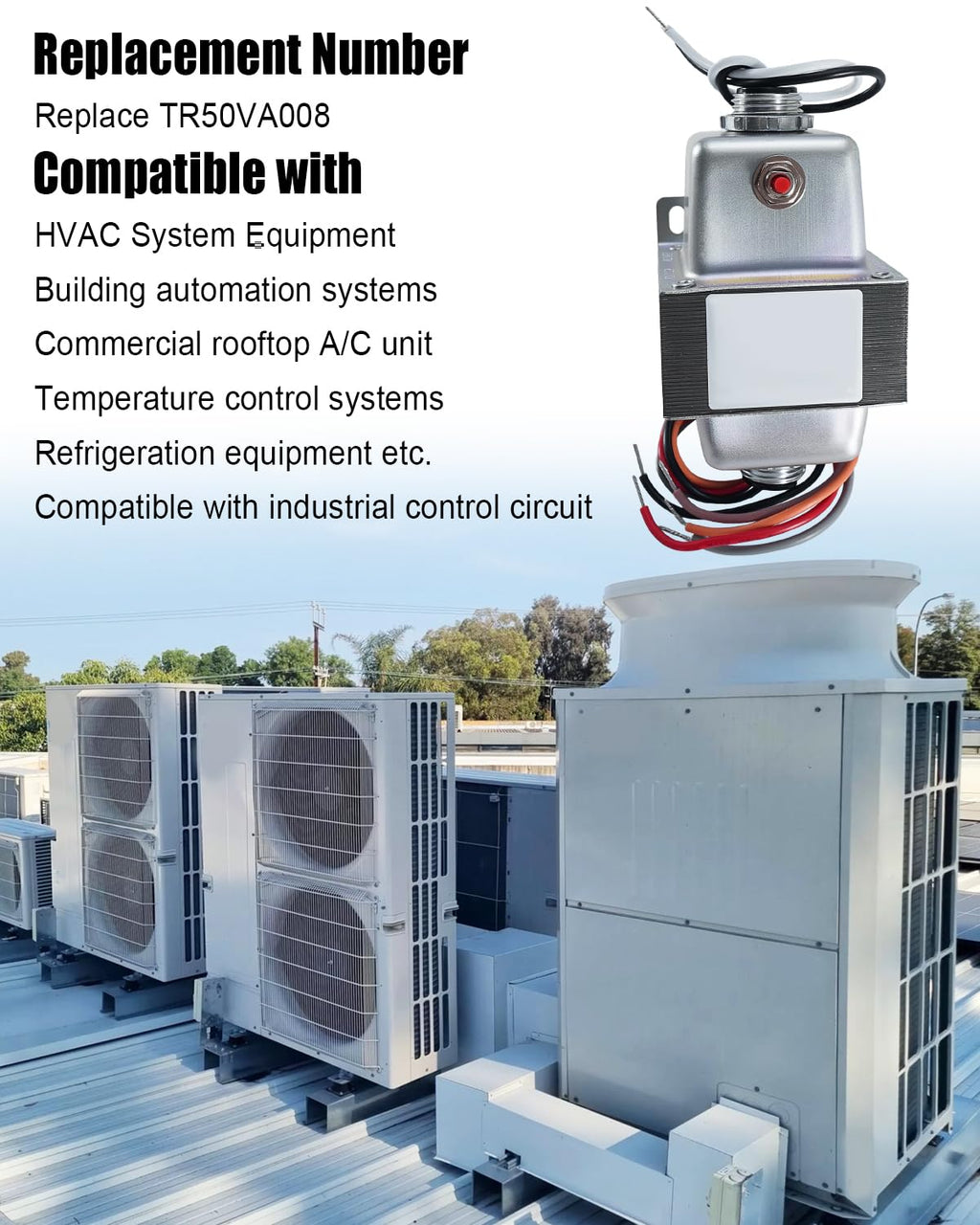 Step-Down Transformer Replace TR50VA008 with Circuit Breaker