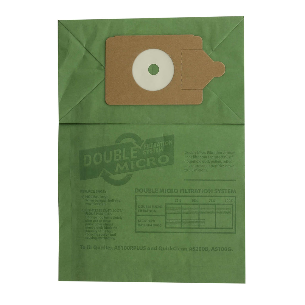 Qualtex Dust Bags For Hetty Henry Vacuum Cleaners Pack Of 10