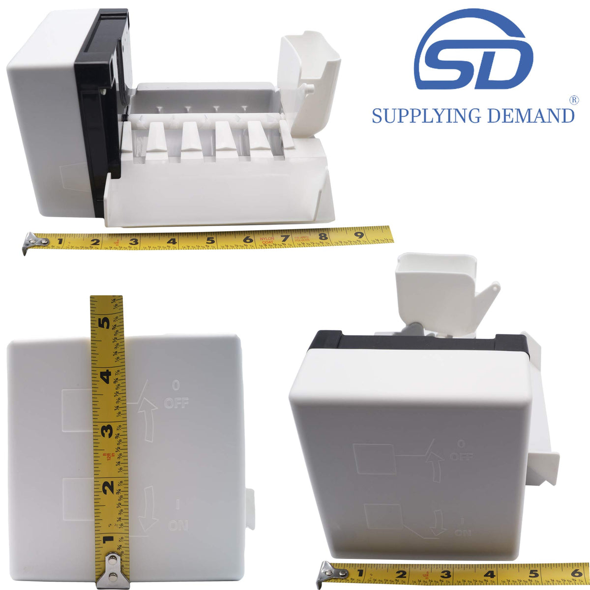Supplying Demand W10190961 Refrigerator Ice Maker Replacement