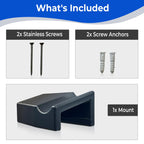 Sideways Wall Mount Holder Compatible with Dyson V6, V7, V8
