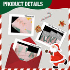 Christmas Poly Mailers 14.5x19 Inch, 50 Count, Pastel Tree Shipping Bags