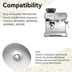 Precision Shower Screen with 58mm, Espresso Machine Replacement Parts