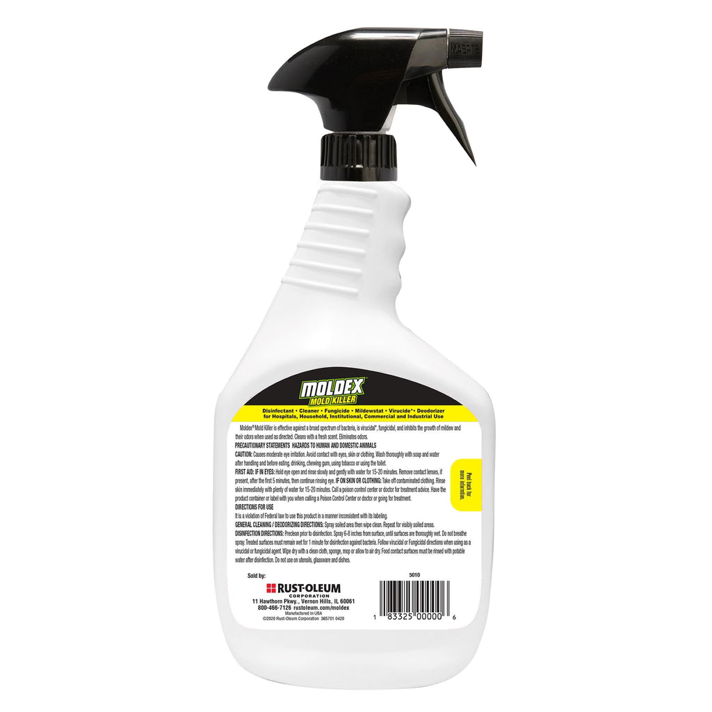 Mold Killer, Cleans, Deodorizes, Disinfects, 32 oz