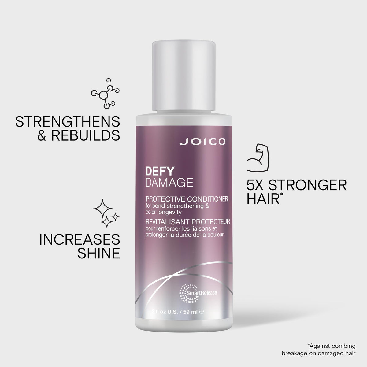 Defy Damage Protective Conditioner | Strengthen Bond | 2 Fl Oz