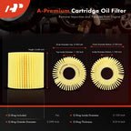 A-Premium 2-PC 10K Miles Protection Oil Filter