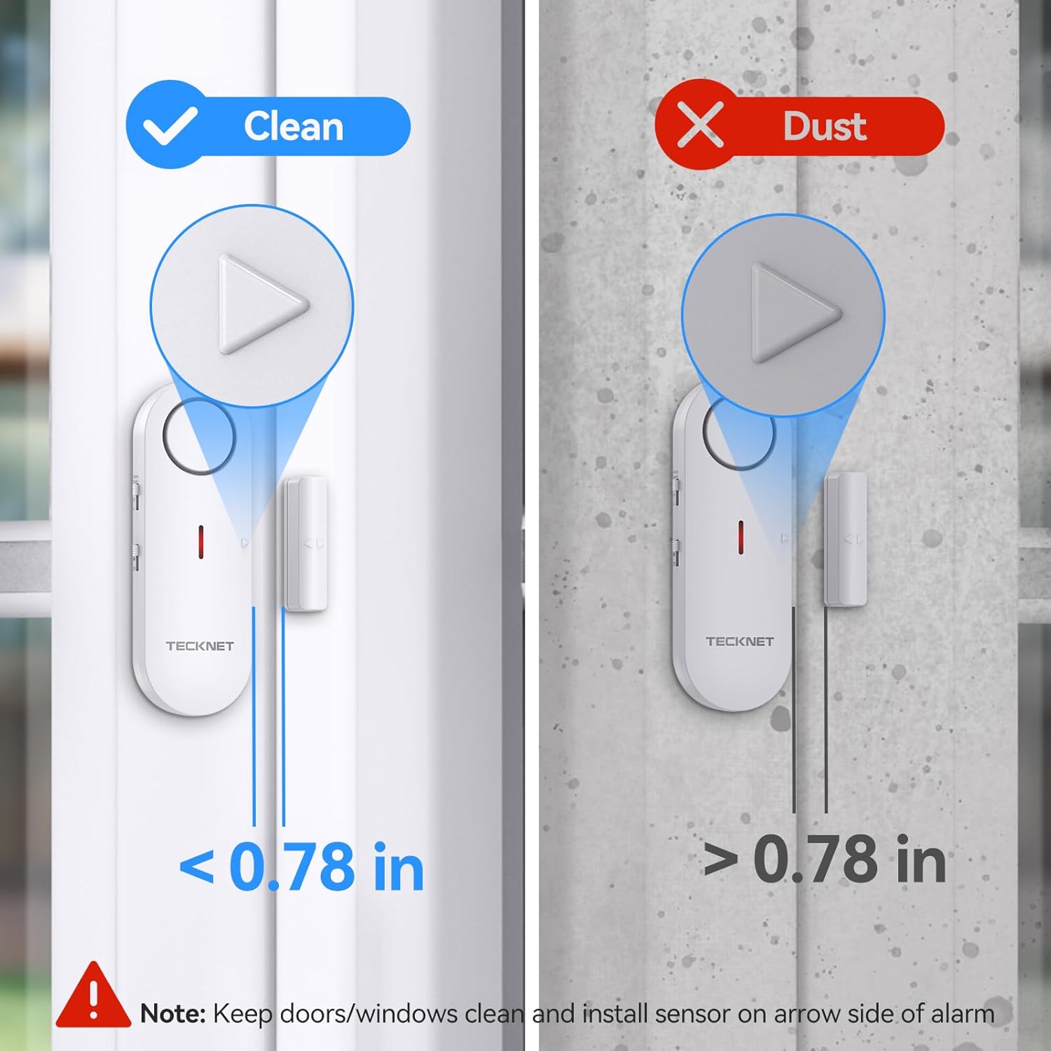 Door Alarms for Kids Safety, Window Alarm Pool Alarms Door Alarm for Home Security, 2-in-1 Alarm & Chime, 3-Level