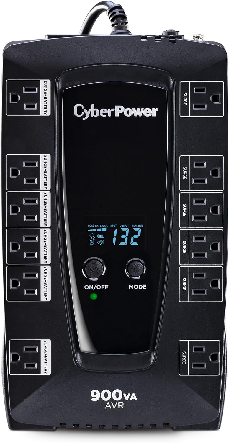 AVRG900LCD Intelligent LCD UPS Battery Backup