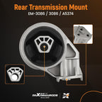 maXpeedingrods Engine Motor and Transmission Mount Kit for Chevy Cobalt HHR