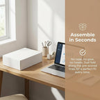 Shipping Boxes, White Corrugated Cardboard Boxes Literature Mailer Boxes Gift Boxes Small Boxes for Shipping Wrapping
