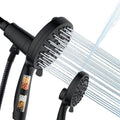 Filtered Shower Head with Handheld, Magnetic Adjustable, Matte black | High Pressure 9 Spray Modes, Hard Water