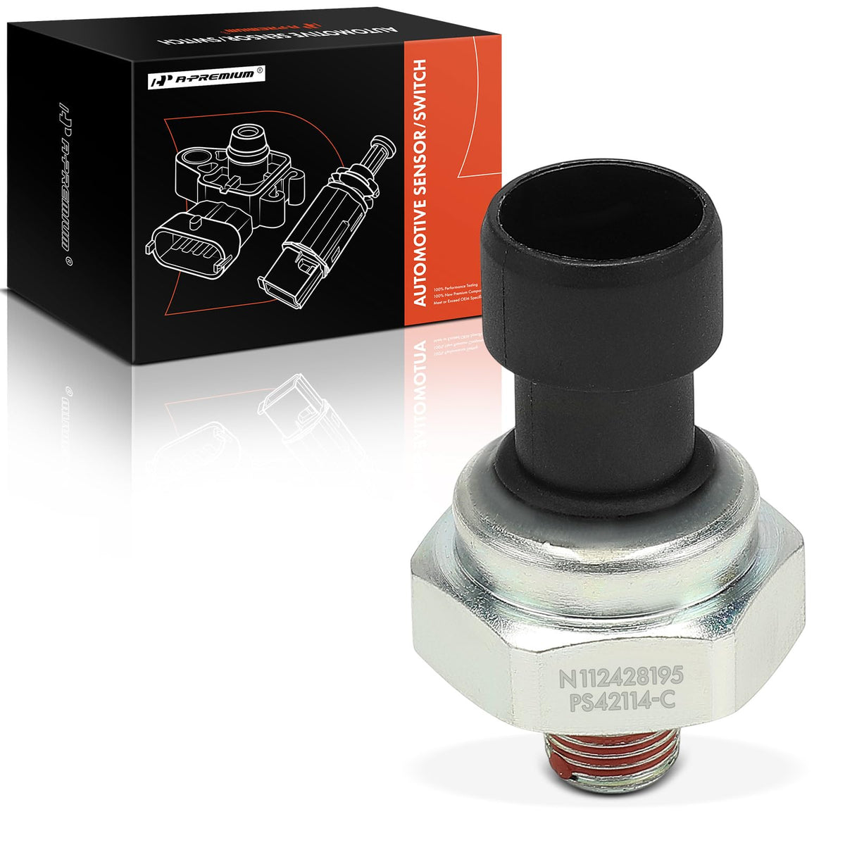 A-Premium Engine Oil Pressure Switch Sensor Compatible with Mack