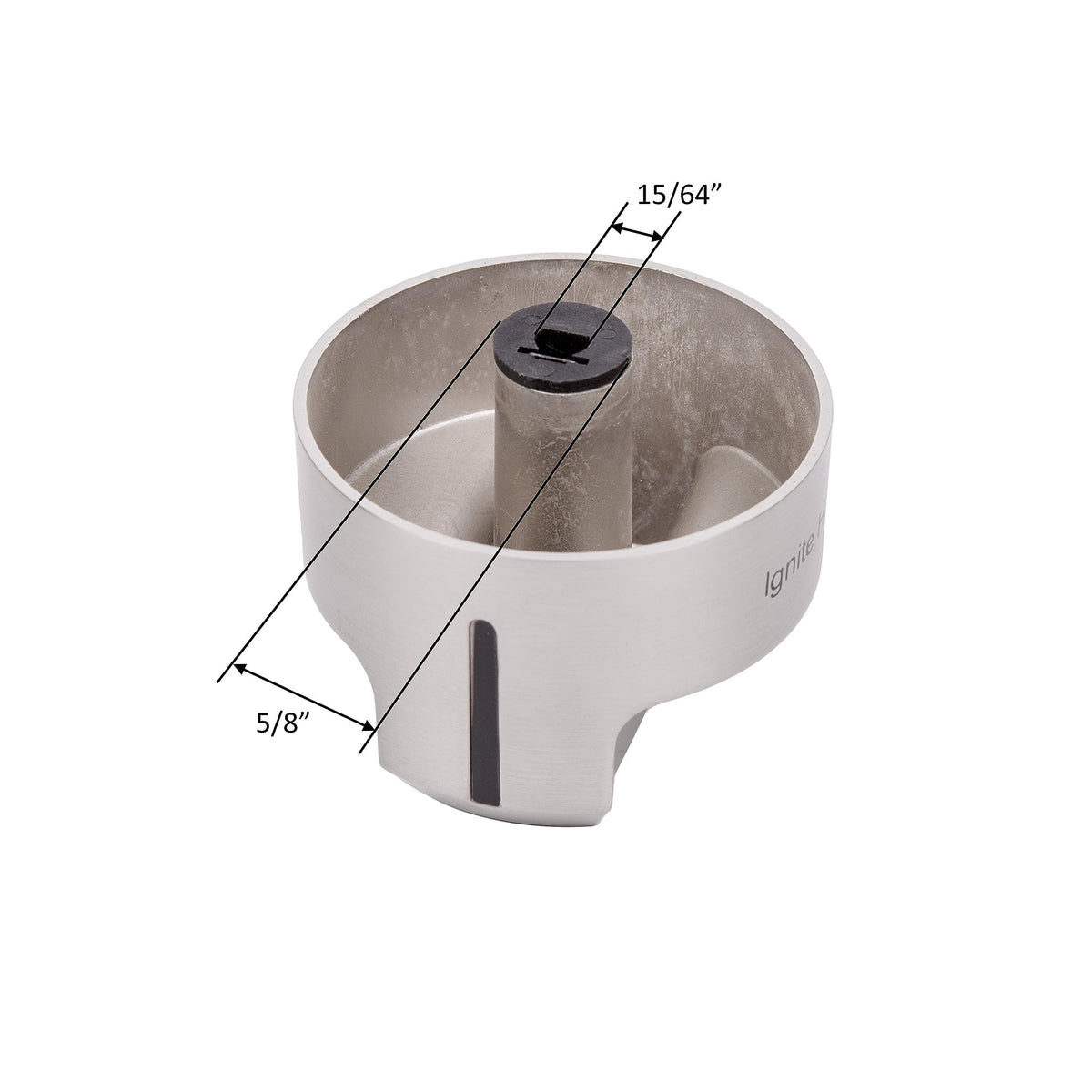 Awoco Gas Range Top Burner Control Knob Assembly Replacement, Compatible with Professional Gas Ranges