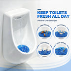 Urinal Screen Deodorizer, 12-Pack, 4 Mixed Scents