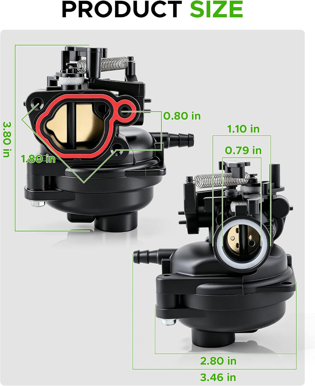 799584 594058 Carburetor for Craftsman M110 M220 M230 Lawn Mower