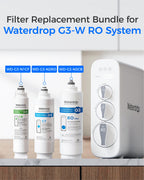 Waterdrop G3-CFCBRO Filter, Replacement for G3W 400 GPD RO System
