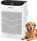 Air Purifiers for Home Large Room Up to 3000 Ft² with Washable Filters,AKEELIA HEPA Double-Sided Air Purifier with