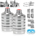 Bangzi 2PCS 304 Stainless Steel Float Valve–Automatic Water Level Control