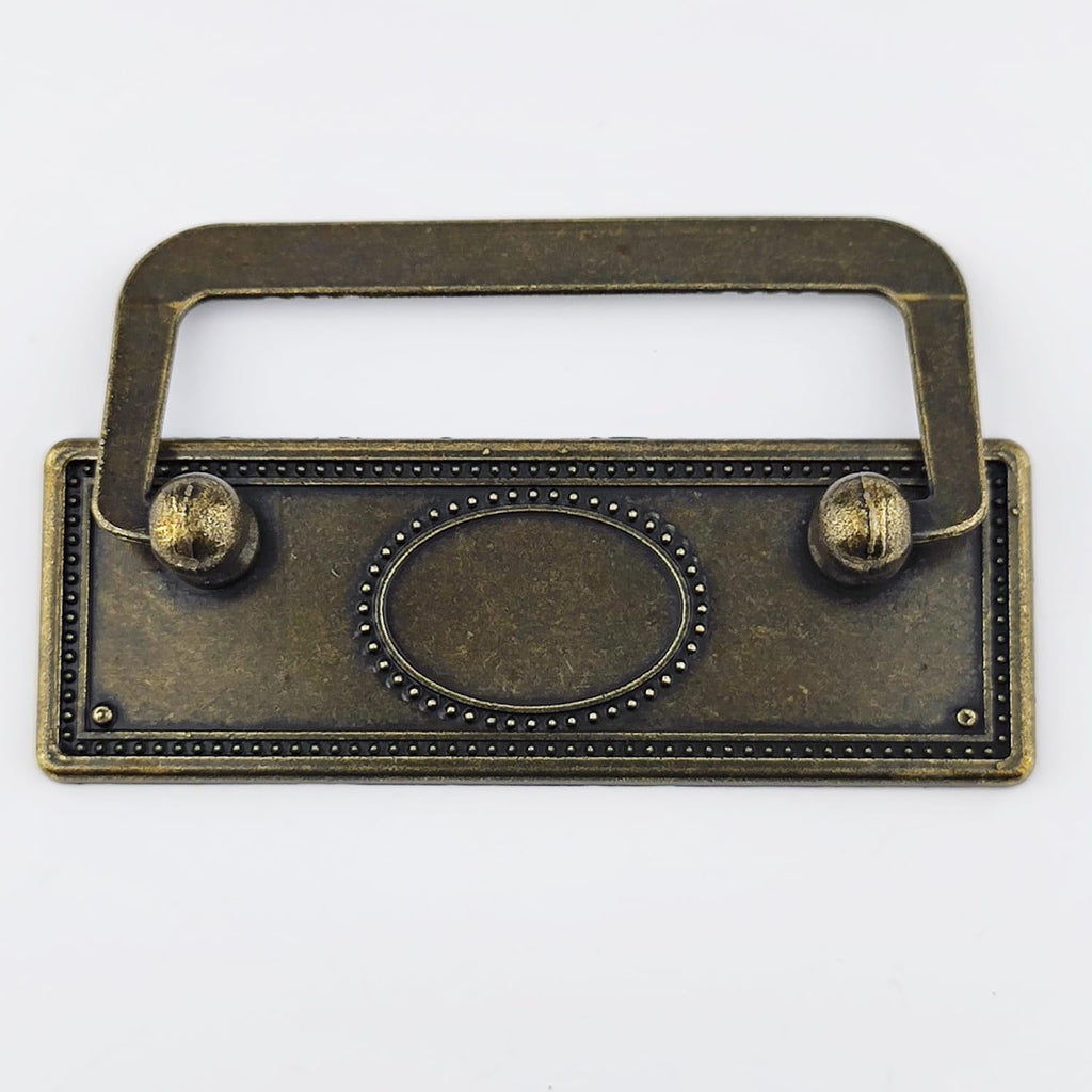4 Pack 2 1/2" Antique Bronze Bail Drawer Pull Hanging Pulls Drop Swing Handles Cabinet Knob Hardware 64 mm 2.5Inches
