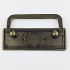 4 Pack 2 1/2" Antique Bronze Bail Drawer Pull Hanging Pulls Drop Swing Handles Cabinet Knob Hardware 64 mm 2.5Inches