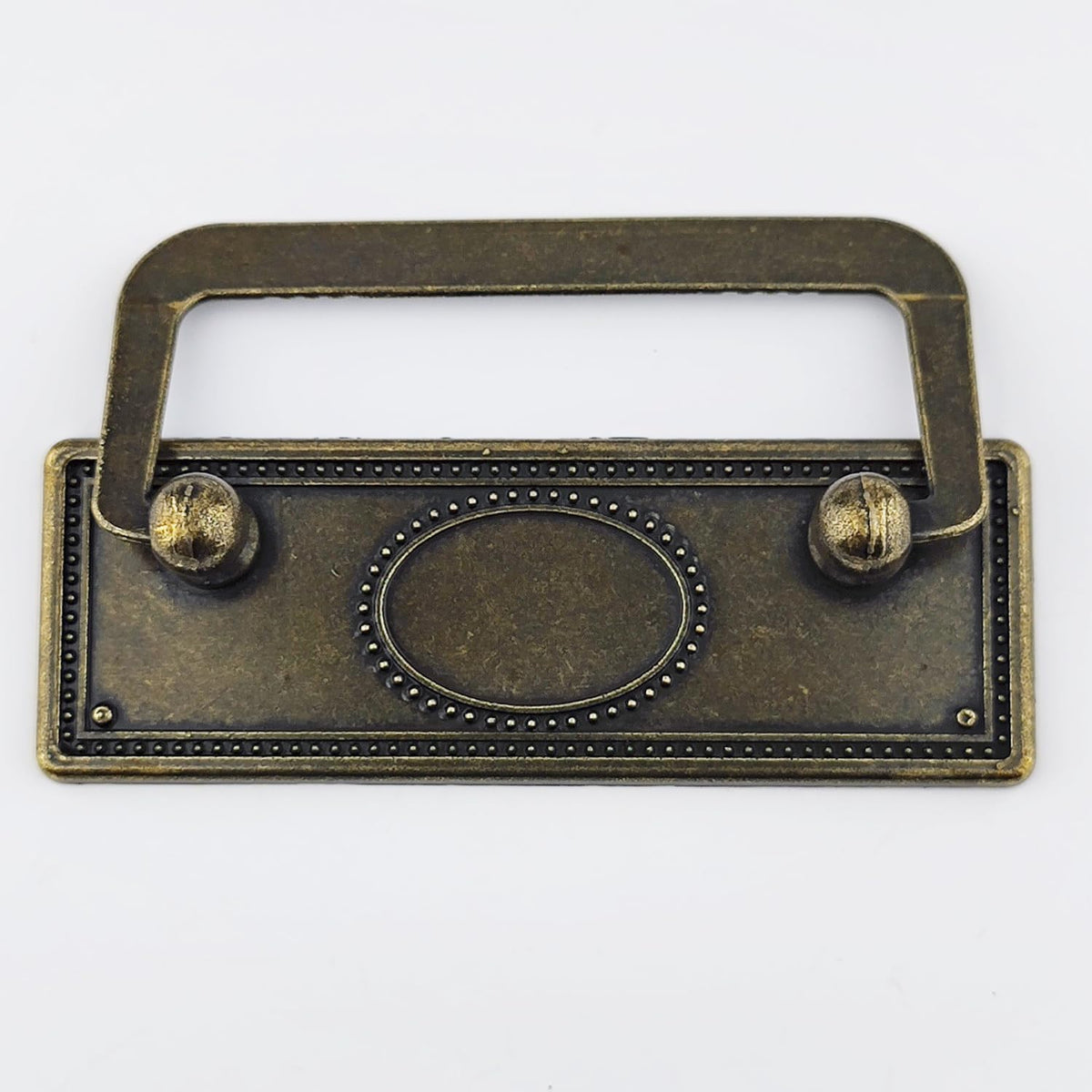 4 Pack 2 1/2" Antique Bronze Bail Drawer Pull Hanging Pulls Drop Swing Handles Cabinet Knob Hardware 64 mm 2.5Inches