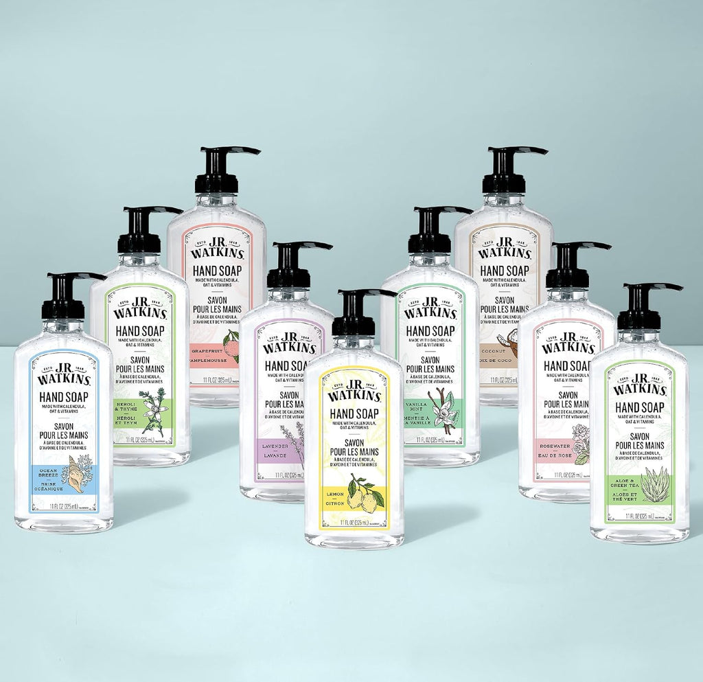 Moisturizing Gel Hand Soap Refill 2 Pack, Lemon, 34 fl oz