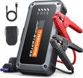 Portable Car Battery Jump Starter 4000A 16800mAh Jump Box, Car Battery Jumper Starter Portable Jumper Cables for