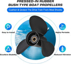 12 1/4x15 Propeller for Johnson Evinrude 40-75HP, 13-Spline RH