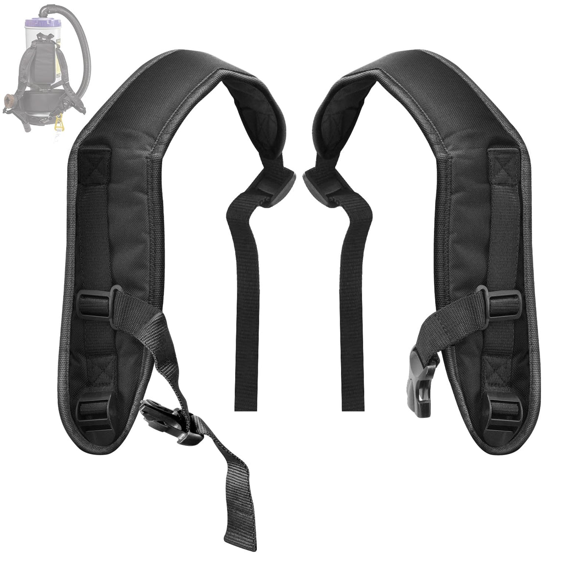 Vacuum Cleaner Shoulder Straps PV100 for Most Backpack Vacuum Cleaners