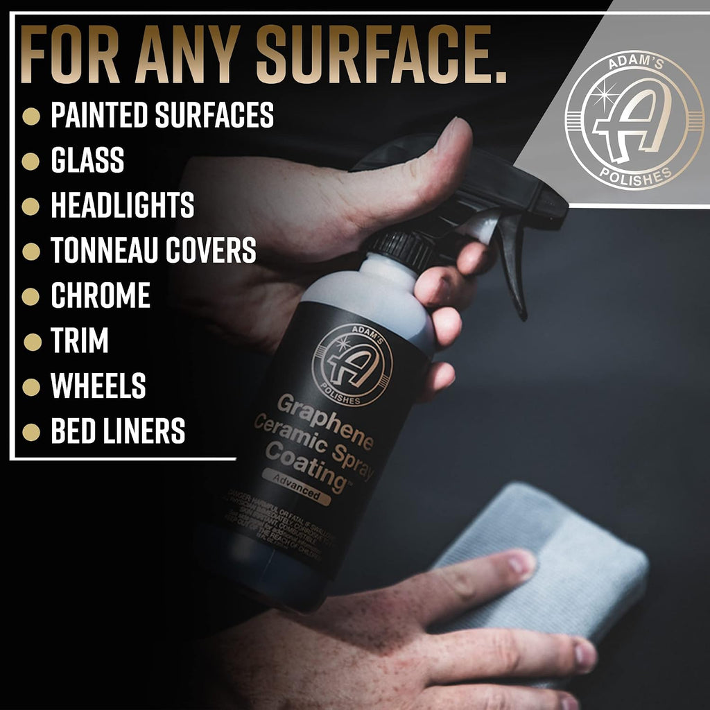 Advanced Graphene Ceramic Spray Coating - 18+ Months Sprayable Graphene Oxide Ceramic Coating for Cars, Boats, RV's &